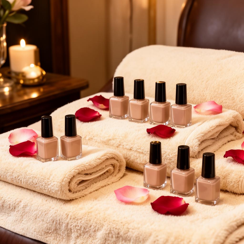 Luxury pedicure setup